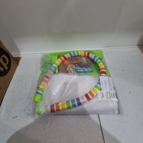 FISHER-PRICE DELUXE KICK & PLAY PIANO GYM AND MARACAS - GREEN - (MODEL: FVY57) image 2