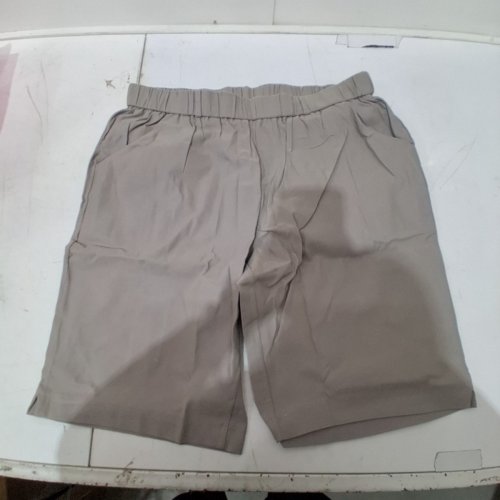 WOMEN'S STRETCH BAND CAPRI SHORTS - EXTRA LARGE - GREY image 3