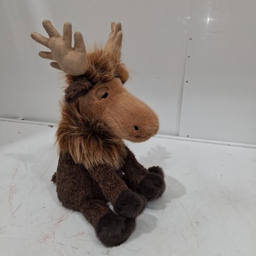 JELLYCAT PLUSH STUFFY, BIRCHLY MOOSE - 11" - BROWN image 3