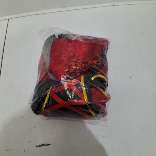 RED RIDING DRESS WITH HOOD - LARGE - RED AND BLACK (STYLE: 12863 L) image 4