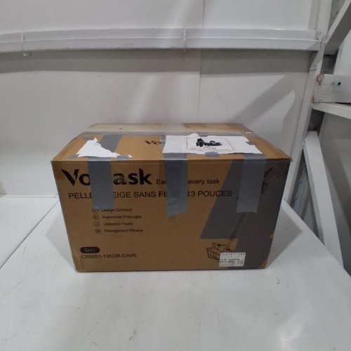 VOLTASK CORDLESS ELECTRIC SNOW SHOVEL WITH 1 BATTERY & CHARGER - 13" - 24V - BLACK/ORANGE (MODEL: CSS001-130OR-CAVK/SS-20B) image 7