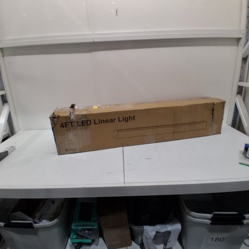 4PK LED LINEAR LIGHT, 36W STEPLESS DIMMABLE, 2000K-6000K -4FT - BLACK image 4