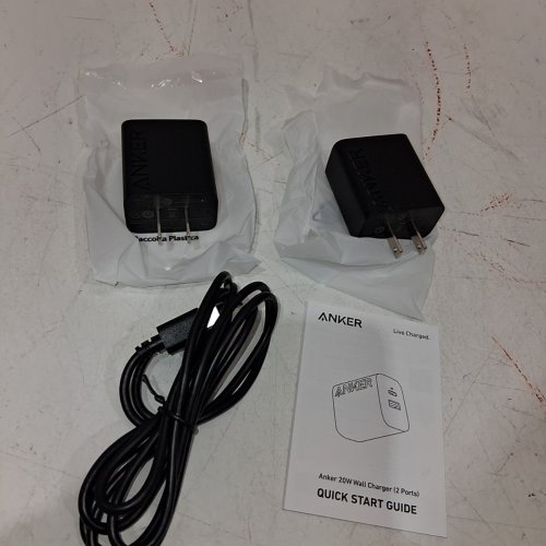 ANKER DUAL USB WALL FAST CHARGER - BLACK (MODEL: B2348) image 3