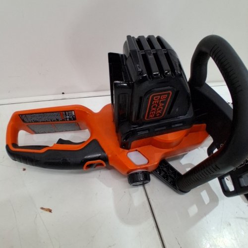 BLACK+DECKER **TOOL ONLY** CORDLESS CHAINSAW - 12" BLADE, 40V - ORANGE (MODEL: LCS1240) image 4