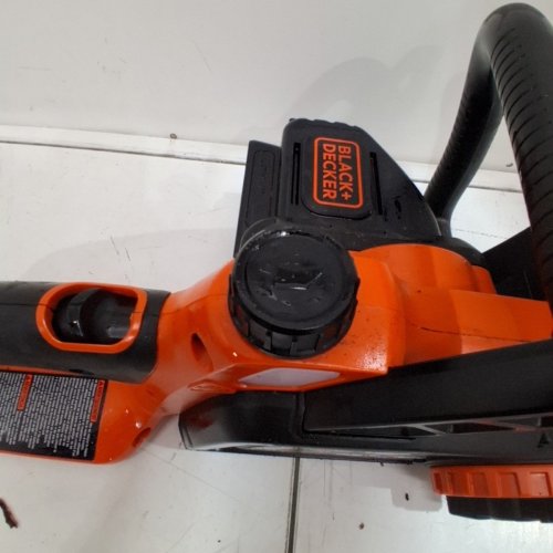 BLACK+DECKER **TOOL ONLY** CORDLESS CHAINSAW - 12" BLADE, 40V - ORANGE (MODEL: LCS1240) image 5