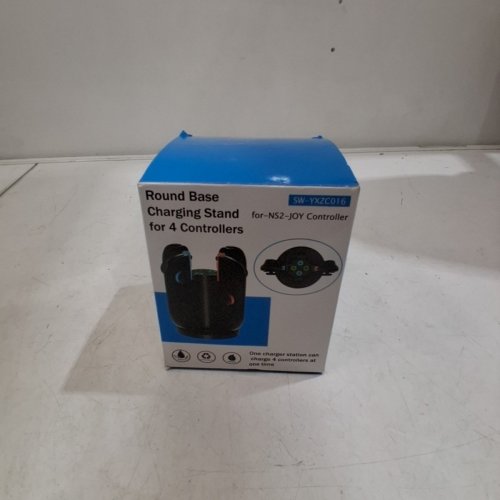 ROUND BASE CHARGING STAND FOR NS2-JOY CONTROLLERS - BLACK (MODEL: SW-YXZC016) image 6