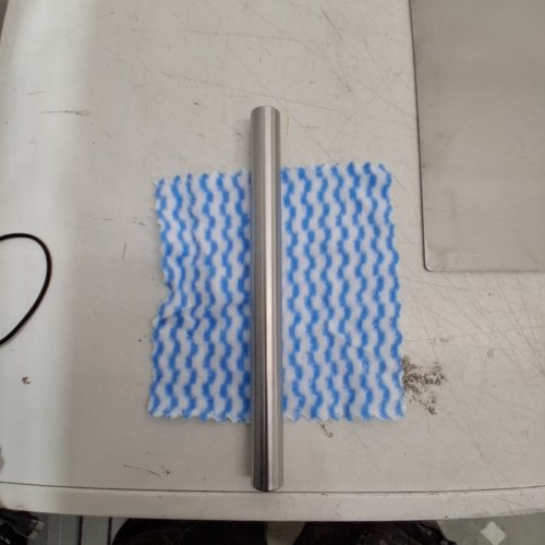 3PC CUTTING / CHOPPING BOARD WITH LIP, MICROFIBER CLOTH & ROLLING TOOL - 24" X 20" - STAINLESS STEEL image 4