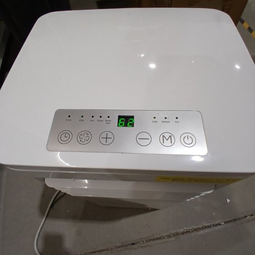 ANTARCTIC STAR 4-IN-1 PORTABLE AIR CONDITIONER/DEHUMIDIFIER/FAN WITH 24H TIMER, REMOTE CONTROL - 8,000BTU - 350 SQ. FT - WHITE (MODEL: NPL-06C/X1E) image 9