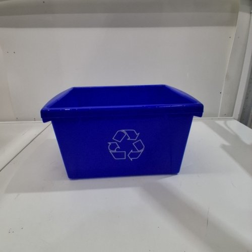 STOREX RECYCLE BIN - SMALL, 4L - BLUE (MODEL: CS6) image 2