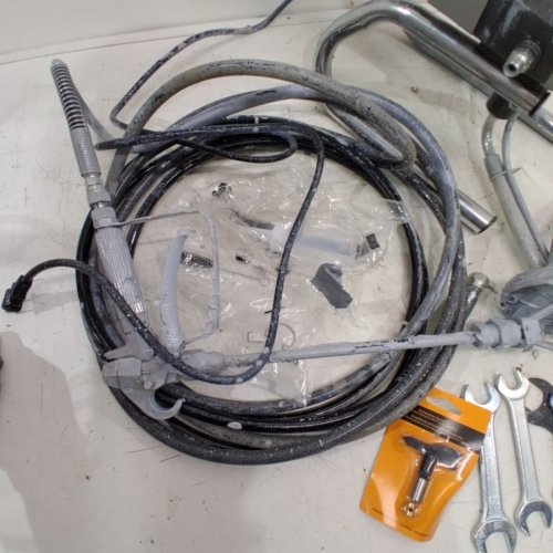 DEKO AIRLESS PAINT SPRAYER - 120V, 9A, 3000 PSI - GRAY AND YELLOW (MODEL: DKPAPSX300C1) image 4
