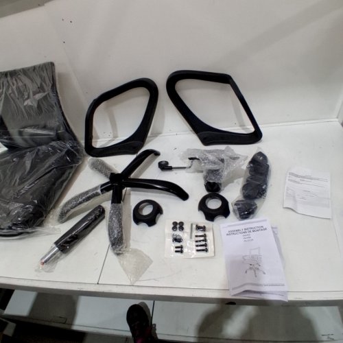 COMPUTER OFFICE CHAIR WITH LUMBAR SUPPORT AND BREATHABLE MESH - BLACK (MODEL: OC-HO3-BLACK) image 3