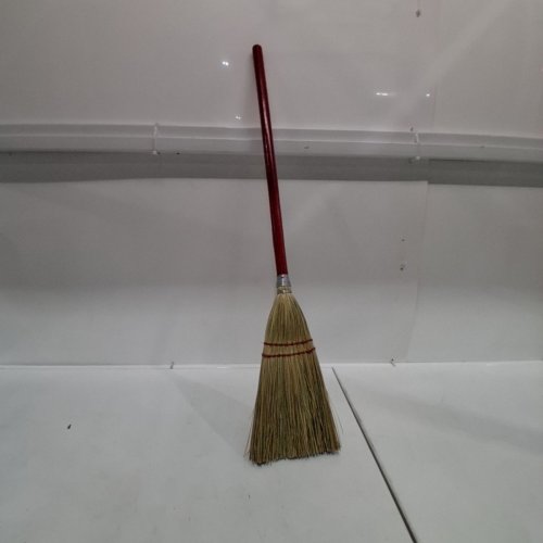 CARLISLE FLO-PAC SHORT LENGTH LOBBY BROOM CORN BROOM - 34" - RED (MODEL: 368100) image 2
