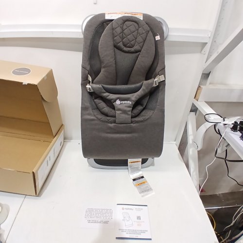 ERGOBABY EVOLVE 3-IN-1 ADJUSTABLE BOUNCER FOR NEWBORNS TO TODDLERS UP TO 20LBS - CHARCOAL GREY - (MODEL: EVLBNCCHRGRYNA) image 2