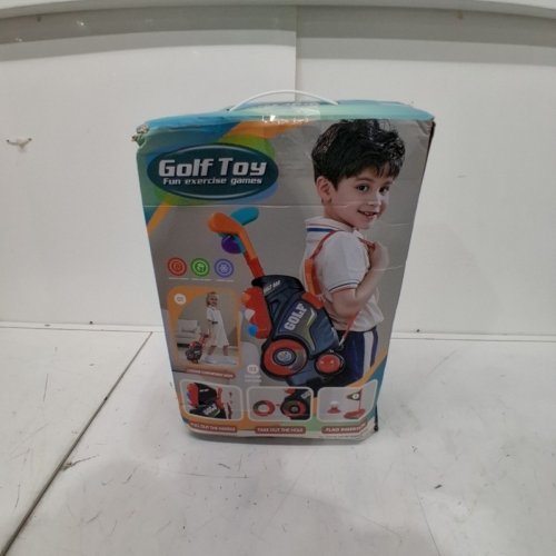 13PC KIDS GOLF CADDY TOY SET - MULTICOLORED image 4
