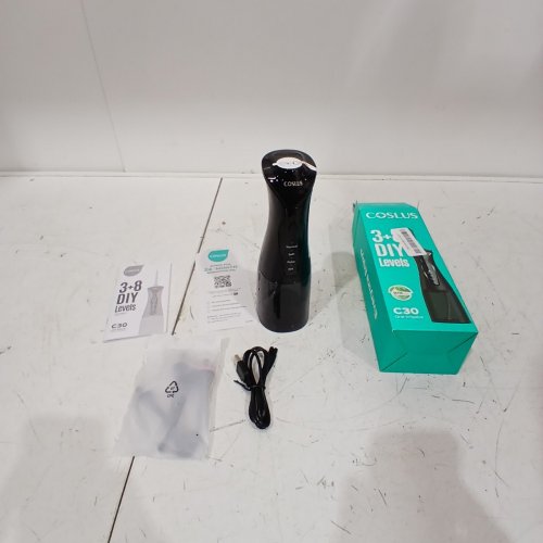 COSLUS ORAL IRRIGATOR WATER FLOSSER WITH 4 HEADS & 4 MODES- 300ML - BLACK (MODEL: C30) image 2