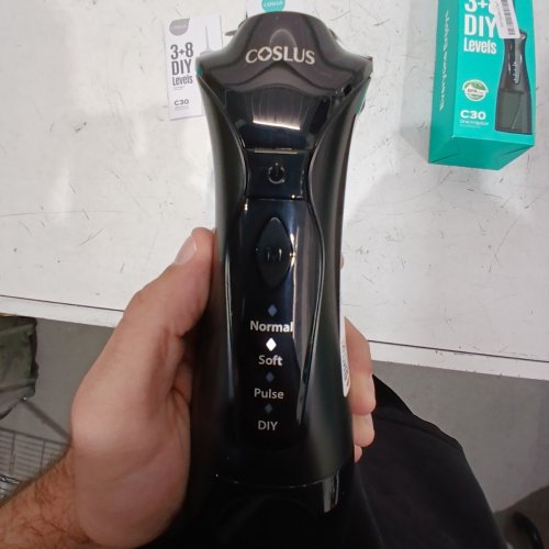 COSLUS ORAL IRRIGATOR WATER FLOSSER WITH 4 HEADS & 4 MODES- 300ML - BLACK (MODEL: C30) image 3