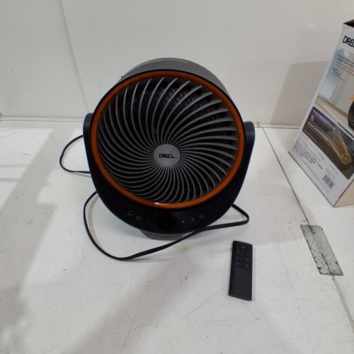DREO PORTABLE 3D AUTOMATIC OSCILLATING CERAMIC PTC HEATER - 1500W - BLACK (MODEL: 1910772 / DR-HSH015) image 4