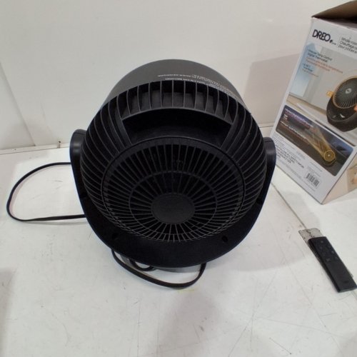 DREO PORTABLE 3D AUTOMATIC OSCILLATING CERAMIC PTC HEATER - 1500W - BLACK (MODEL: 1910772 / DR-HSH015) image 5