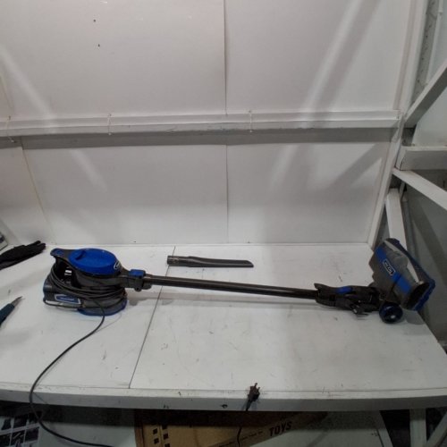 SHARK ROCKET PET ULTRA-LIGHT CORDED STICK & HANDHELD VACUUM CLEANER - BLUE & GREY (MODEL: HV300C V5) image 3