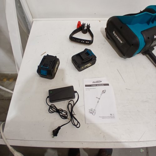 REDBO CORDLESS ELECTRIC SNOW SHOVEL - 10" - BLUE / BLACK (MODEL: US-21/12BL) image 5