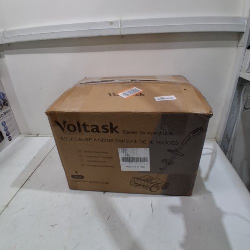 VOLTASK CORDLESS SNOW BLOWER SHOVEL - 16" - 48 V - ORANGE / BLACK (ITEM: SS-40A) image 5