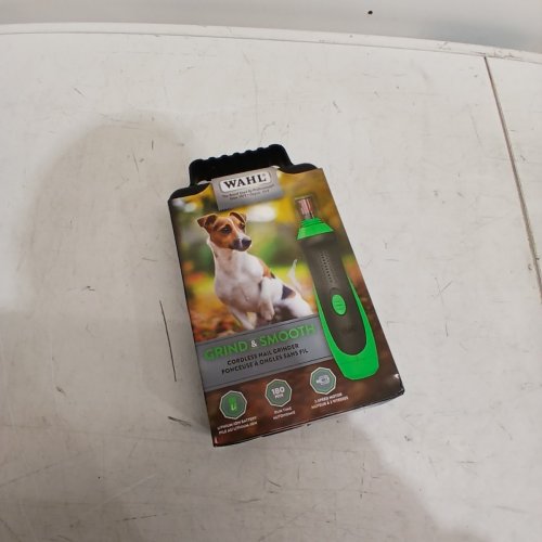 WAHL CORDLESS RECHARGEABLE NAIL GRINDER FOR PETS - 2-SPEED, 180 MIN RUNTIME - GREEN (MODEL: 5975 L) image 5