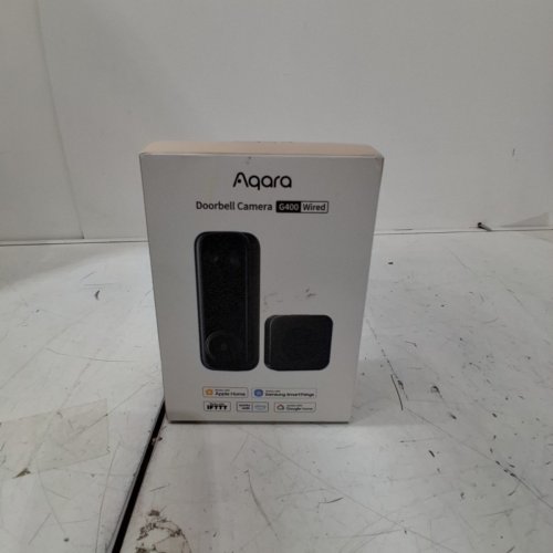 AQARA WIRED DOORBELL CAMERA - 8-24 V - WORKS WITH ALEXA/GOOGLE/APPLE - BLACK (MODEL: DB-C03E) image 3