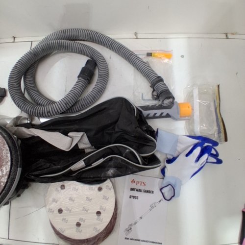 PTS ELECTRIC DRYWALL SANDER WITH VACUUM DUST COLLECTION - 8.5A, 1000-2100 RPM (MODEL: DY003) image 6