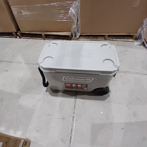 COLEMAN CLASSIC 316 SERIES WHEELED COOLER - 62QT - GREY image 8