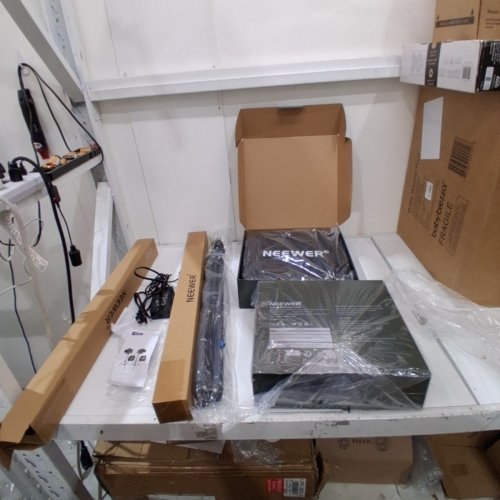 2PK NEEWER DIMMABLE BI-COLOUR 480 LED VIDEO LIGHT AND STAND LIGHTING KIT INCLUDES: 3200-5600K CRI 96+ LED PANEL WITH U BRACKET image 2