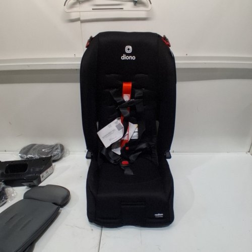DIONO RADIAN 3R 3-IN-1 CONVERTIBLE REAR AND FRONT FACING CAR SEAT - 10 YEARS - JET BLACK (MODEL: 50640-NA-01) image 3