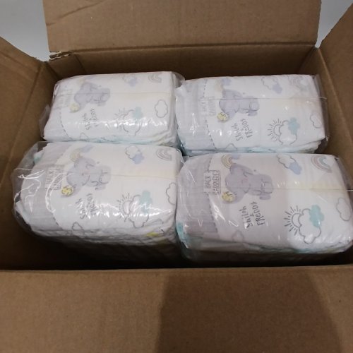 136PK PAMPERS SWADDLERS SKIN SAFE DISPOSABLE DIAPERS - NEWBORN image 2