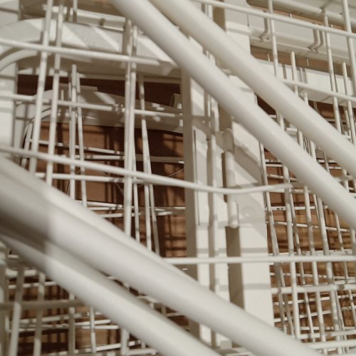 8 PANEL ROLLICK OUTDOOR DOG PLAYPEN - 40" - WHITE - (MODEL: 121-4008-WH-23V22) image 5