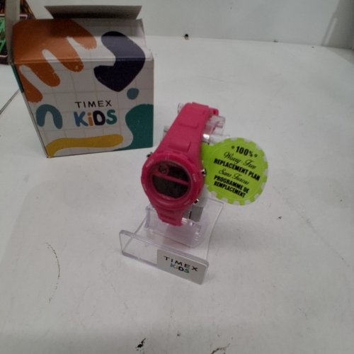 KIDS TIMEX TIME MACHINE DIGITAL MULTIFUNCTIONAL WATCH - 27MM - PINK (MODEL: TW2W925009J) image 2