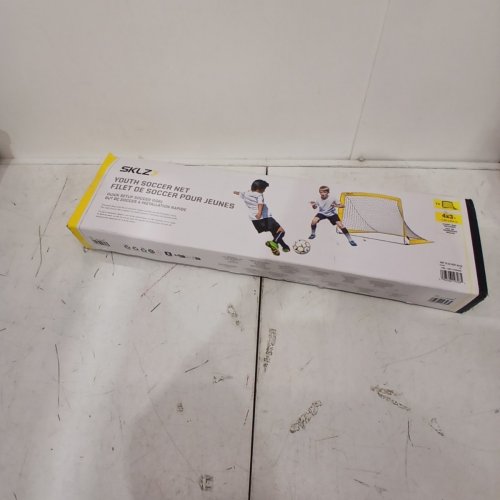 SKLZ QUICK SETUP YOUTH SOCCER GOAL - 4FT X 3FT - YELLOW - (MODEL: 1430696) image 4