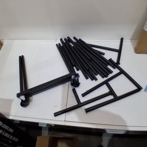 SIMPLE HOUSEWARE CLOTHING RACK - 62" X 42" - BLACK image 2