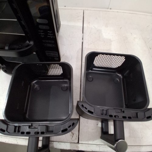 NINJA 6-IN-1 DOUBLESTACK 2-BASKET AIR FRYER - 8 QT - 1690W - 120 V - BLACK (MODEL: SL201C) image 7