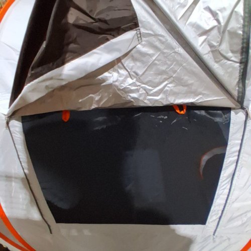 ECHOSMILE INSTANT POP-UP CAMPING TENT - 4-PERSON - WHITE/ORANGE (MODEL: LTT280-HB) image 5