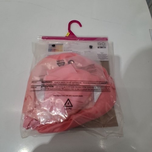 2PC GIRLS RUBIES PIGGY COSTUME - LARGE (10-12) - PINK (STYLE: 1000364) image 3