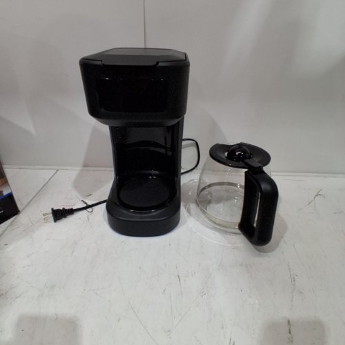 MAINSTAYS PROGRAMMABLE COFFEE MAKER WITH TOUCHSCREEN - 1.8L - 12 CUP - BLACK (MODEL: MS-202529) image 3
