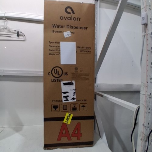 AVALON 3-TEMPERATURE BIOGUARD BOTTOM FILL HOT AND COLD WATER DISPENSER FOR 3-5GAL JUGS - 13" X 41" X 12" - 400W - BLACK - (MODEL: A4BLWTRCLR) image 9