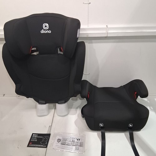 2-IN-1 DIONO CAMBRIA 2XT HIGH-BACK TO BACKLESS BOOSTER - BLACK (MODEL: 31240-NA-01) image 2