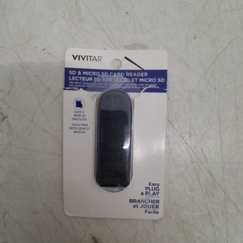 VIVITAR 5-IN-1 SD & MICRO SD CARD READER PLUG & PLAY - BLACK (MODEL: VIVRW7100-NOC-FR) image 4