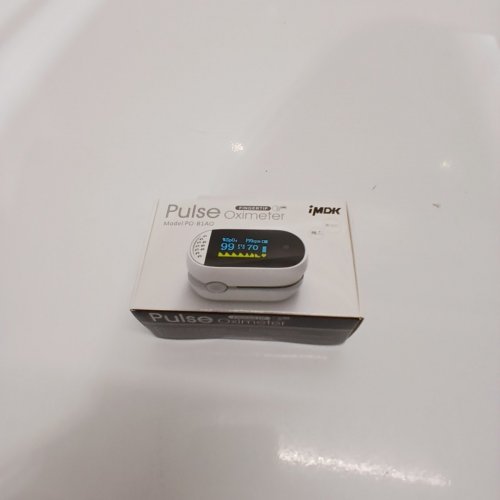 IMDK FINGERTIP PULSE OXIMETER - WHITE (MODEL: PO B1AO) image 2