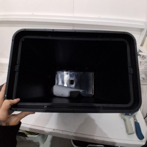 PIRECART MOTION SENSOR AUTOMATIC TRASH CAN - 16GAL - BLACK (MODEL: LY-38) image 5