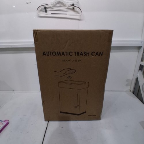 PIRECART MOTION SENSOR AUTOMATIC TRASH CAN - 16GAL - BLACK (MODEL: LY-38) image 6