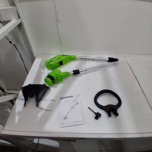 GREENWORKS CORDLESS STRING TRIMMER *TOOL ONLY*- 40V - 12" - GREEN/BLACK (MODEL: STF309) image 2