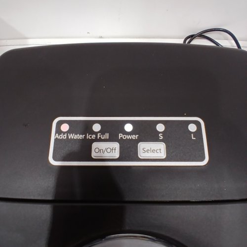 FRIGIDAIRE PORTABLE COMPACT ICE MAKING MACHINE - BLACK - (MODEL: EFIC128-BLACK-6COM) image 2