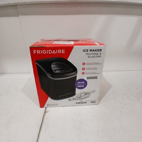 FRIGIDAIRE PORTABLE COMPACT ICE MAKING MACHINE - BLACK - (MODEL: EFIC128-BLACK-6COM) image 10