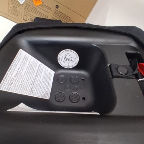 DIONO SOLANA NO LATCH SINGLE BACKLESS BOOSTER CAR SEAT WITH CUP HOLDERS- 40LBS-120LBS - BLACK (MODEL: 32050-NA-01) image 4